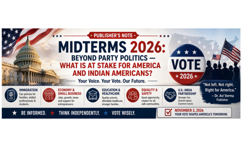 Midterms 2026: Beyond Party Politics — What Is at Stake for America and Indian Americans?