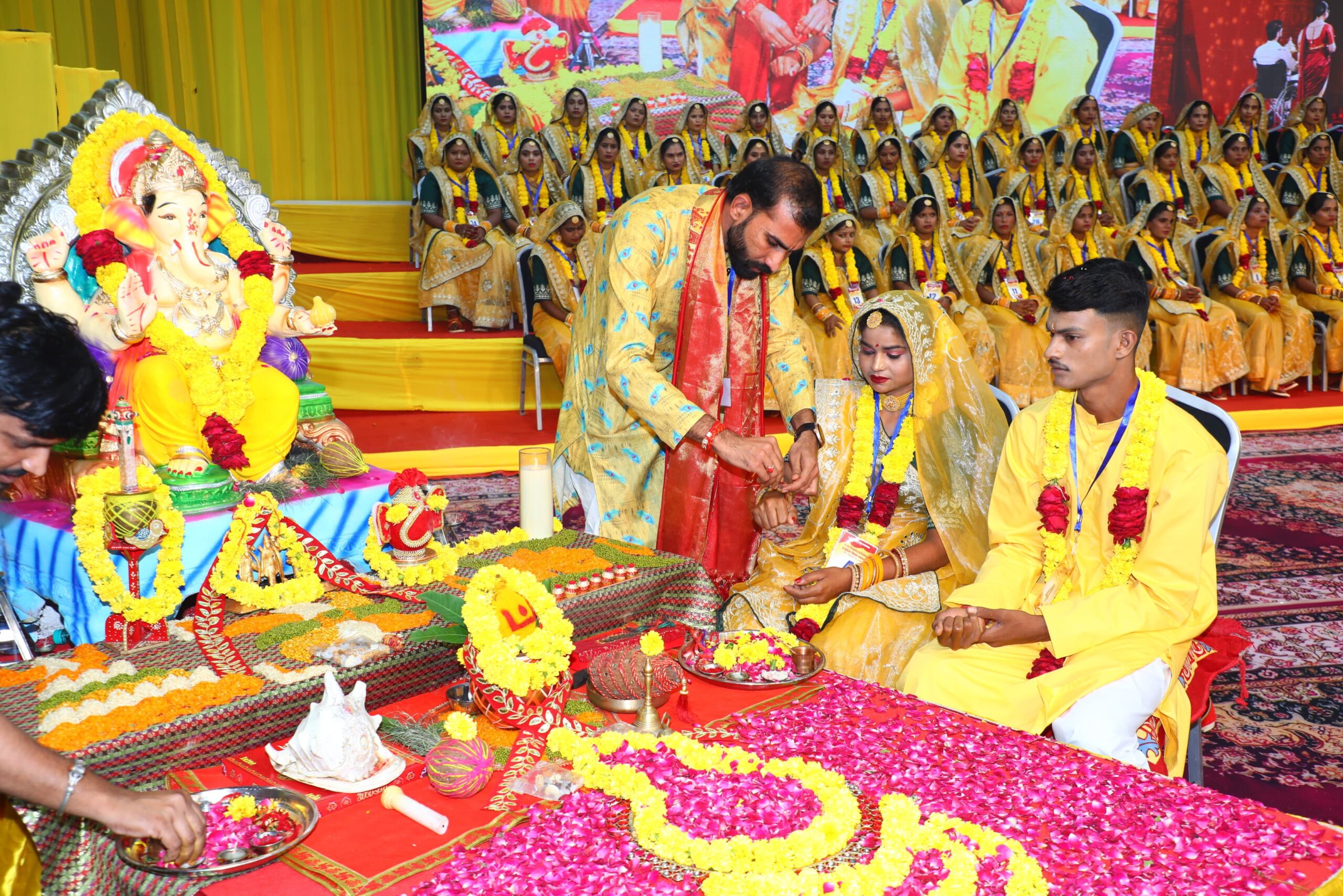 50 Couples Begin a New Chapter at 47th Mass Wedding in Udaipur