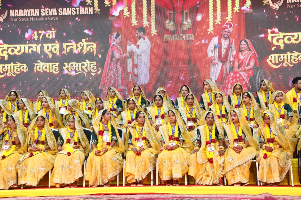 50 Couples Begin New Chapter at Udaipur Mass Wedding Ceremony