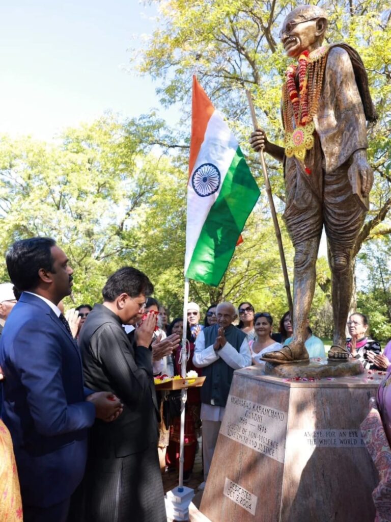Skokie celebrates Gandhi’s 157th birth anniversary
